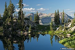 Silver Glance Lake up American Fork Canyon, Utah