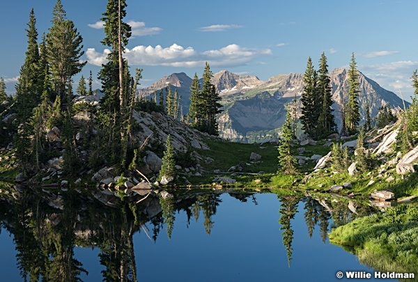 Silver Glance Lake up American Fork Canyon, Utah