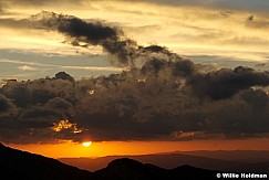 Crestted Buttesunset