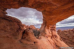 Torrey Red Rock Arch 011018 8028