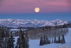 Full Moon Wasatch Winter F 011722 3509