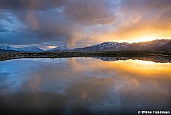 North Fields Sunset Reflection 032117 2 2