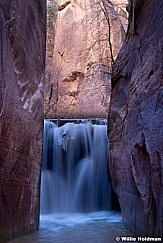 Zion Narrows Waterfall 110519 3839 2