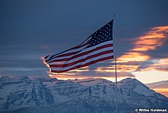 United States Flag Sunset 020922 5725