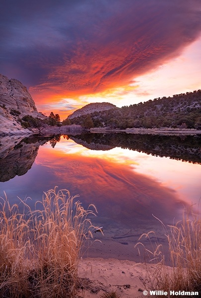 Teasdale Pond Sunrise 122225 0917 2