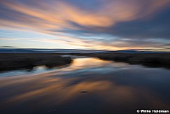 Utah Lake Sunset Abstract 030916 5865