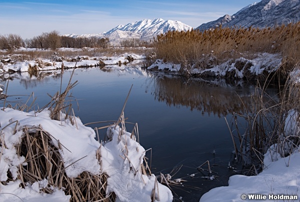 Timpanogos Winter Pond 022118 3259