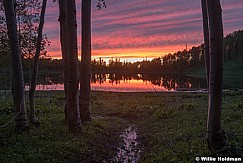 Lake Creek Pond Reflection 061824 5815
