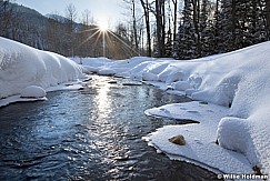 Winter Stream Sunburst 021113 767