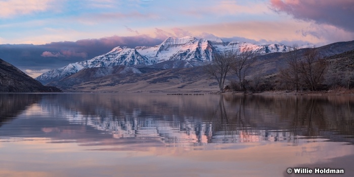 Timpanogos Reflection Deer Creek 020318 1395