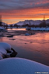 Provo River Sunset 020816 2800