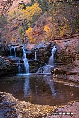 Right Fork Pano Tripple Waterfall 110823 5916