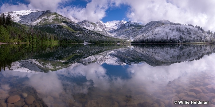 Silver Lake Snow Rocks 061717