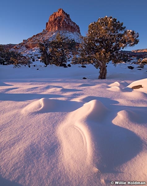 Snow Drifts Torrey 010215 3108