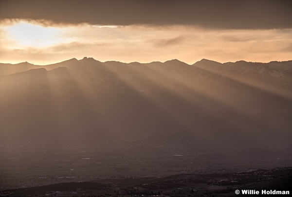 Rays over Heber