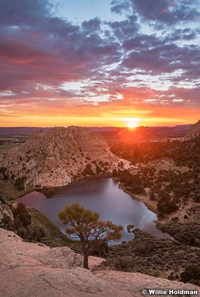 Sunrise Teasdale Pond Plateau 081423 4088
