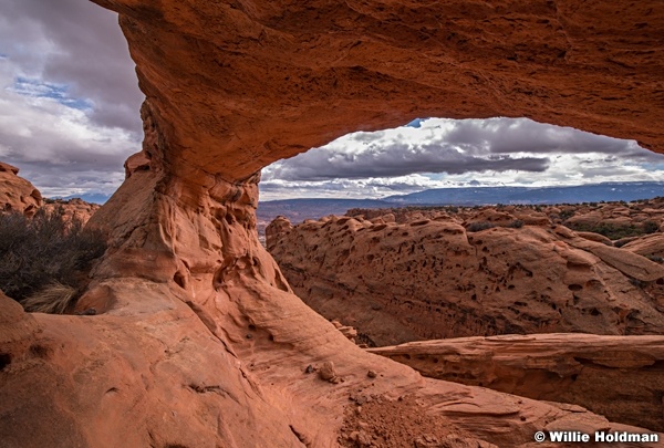 Torrey Red Rock Arch 011018 8026