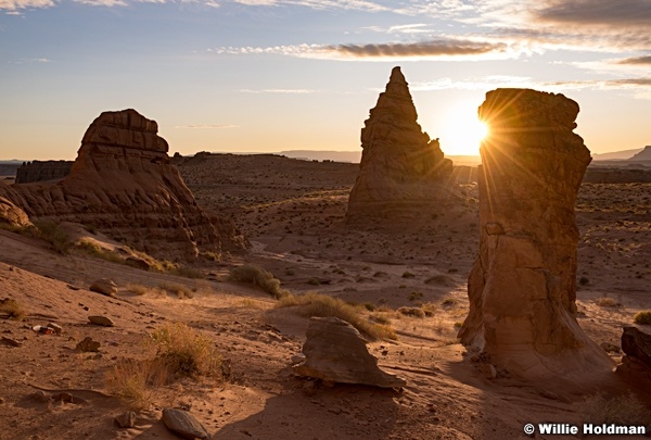 Hanksville Sandstone Buttes Sunset 102019 0017