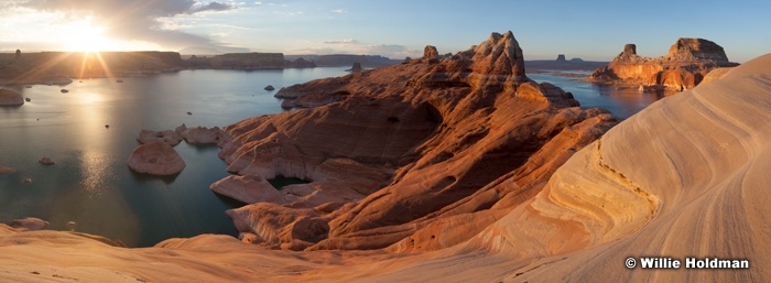 Powell Padre Bay Panorama 081413