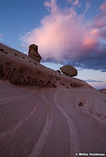 Rocks Pink Clouds 081413 7827