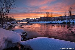 Provo River Sunset 020816 2791 2