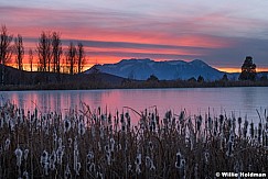 Ice Timpanogos Sunset 111518 3