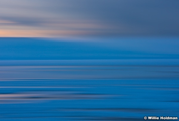 Utah Lake Sunset Abstract 012716 1295