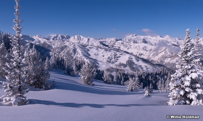 Big Cottonwood Ridgeline Winter 030315