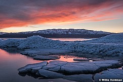 Utah Lake Sunset Ice 021117 4639