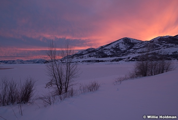 Jordanelle Winter Sunset 020819 7161 5