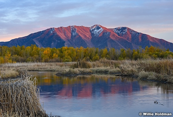 Santaquin Sunset Reflection 102217 6160