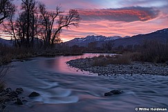 Red Sunset Timpanogos Provo River 110621 2692 2