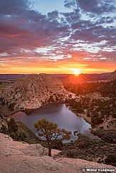 Sunrise Teasdale Pond Plateau 081423 4088