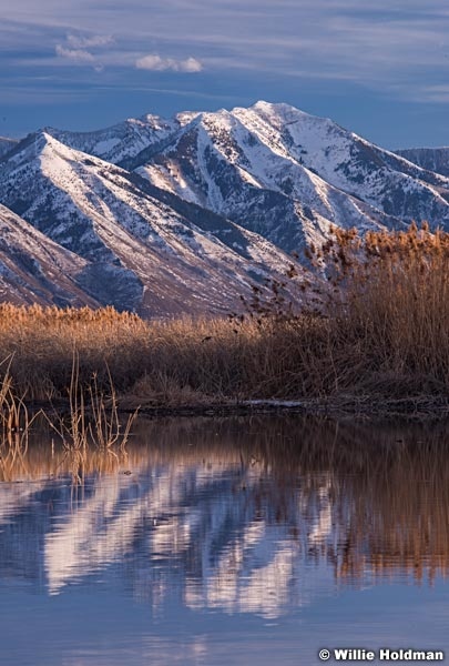 Loafer Mountain Winter Reflection 020514 8580