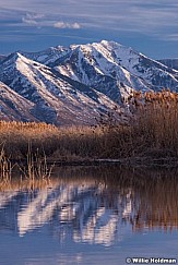 Loafer Mountain Winter Reflection 020514 8580