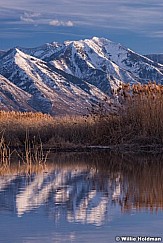 Loafer Mountain Winter Reflection 020514 8580