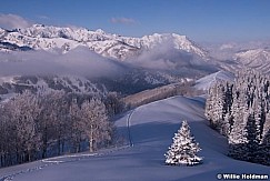 Big Cottonwood Snow Trail 030415 0738