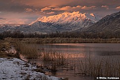 Timpanogos Winter Sunset Utah Valley 010420 1713
