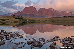 Red Castle High Lake Reflection 082021 1745 3