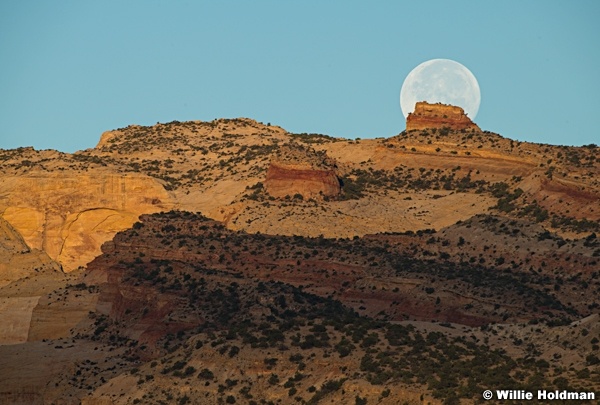 Full Moonset Capitol Reef 082024 5857 2