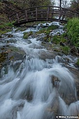 Cascade Spings Waterfall Bridge 050324 6936