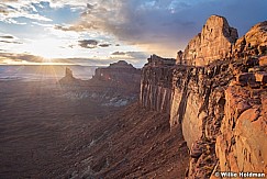 Canyonlands Sunset Candlestick 032020 6653