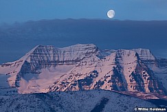 Timpanogos Clouds moon 030413 16