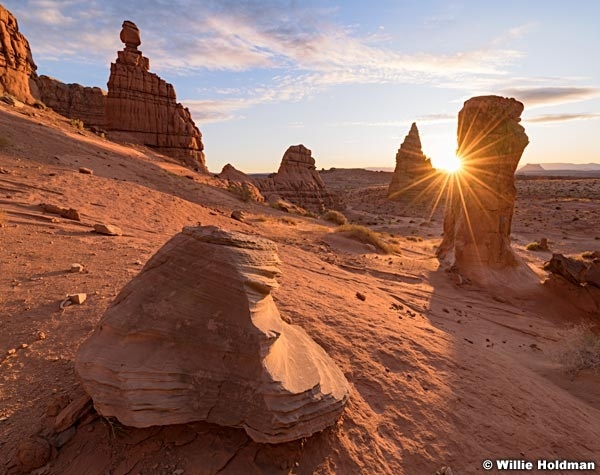Hanksville Sandstone Buttes Sunset 102019 0033