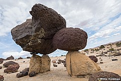 Balancing Lava Boulder Boulder Utah 032224 8344