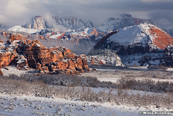 Zion Snow Rock 032012 302