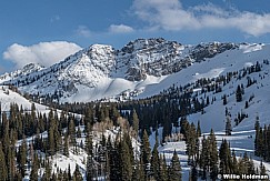 Devils Castle Ski Tracks