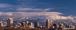 Salt Lake Skyline 011314