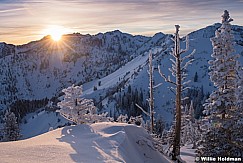 Wasatch Sunset Winter Ridge 122618 1578 4