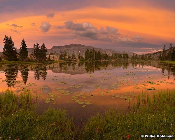 Uinta Lake Sunset 072217